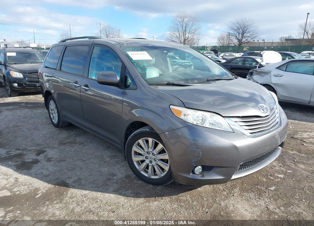 2017 TOYOTA SIENNA XLE LIMITED VIN: 5TDDZ3DC3HS186803