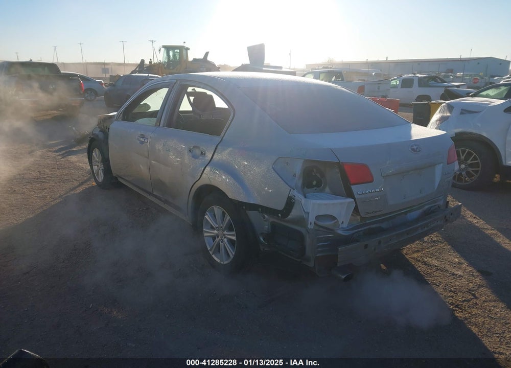 2012 SUBARU LEGACY VIN: 4S3BMBG61C3039637