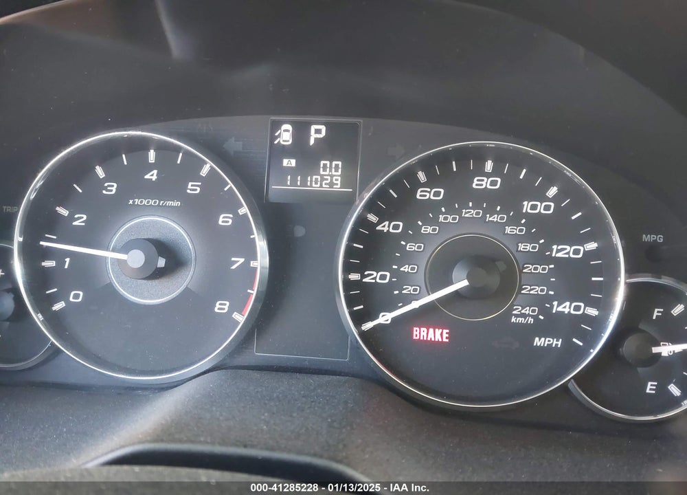 2012 SUBARU LEGACY VIN: 4S3BMBG61C3039637