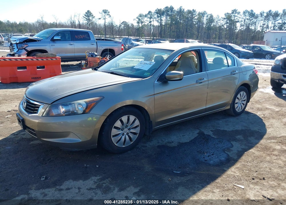 2008 HONDA ACCORD 2.4 LX VIN: 1HGCP26308A141213