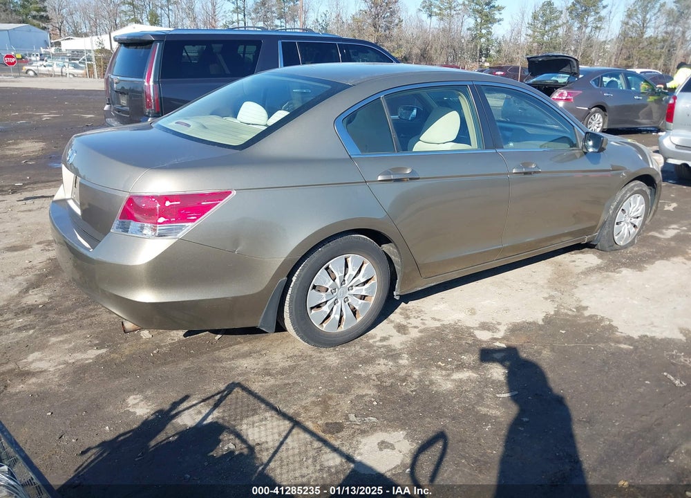 2008 HONDA ACCORD 2.4 LX VIN: 1HGCP26308A141213