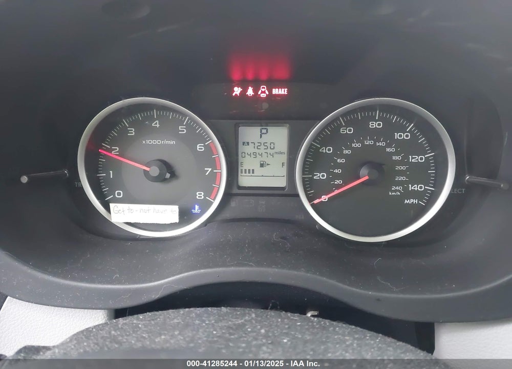 2016 SUBARU FORESTER 2.5I VIN: JF2SJABC2GH455030