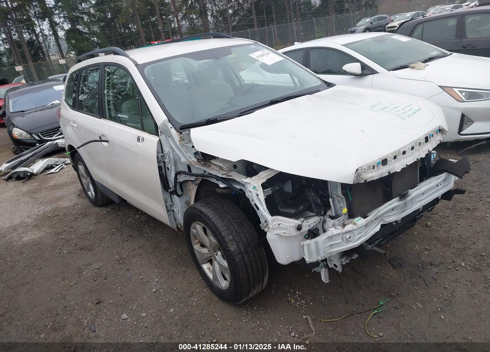 2016 SUBARU FORESTER 2.5I VIN: JF2SJABC2GH455030