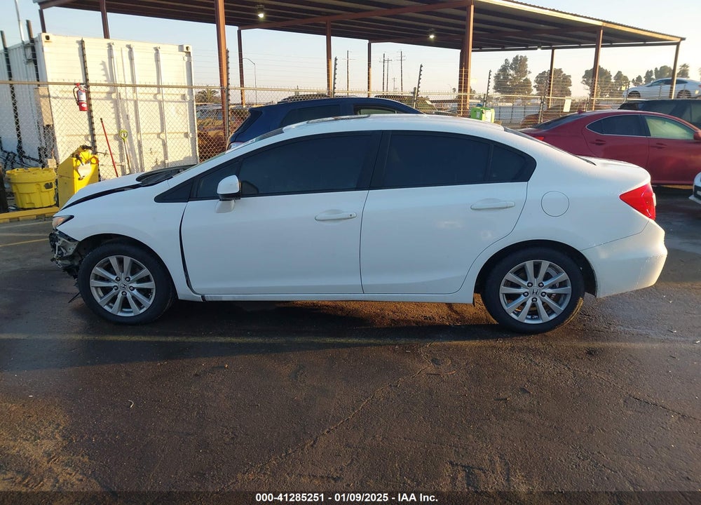 2012 HONDA CIVIC EX VIN: 19XFB2F81CE320310