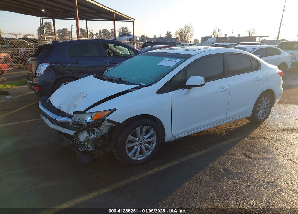 2012 HONDA CIVIC EX VIN: 19XFB2F81CE320310