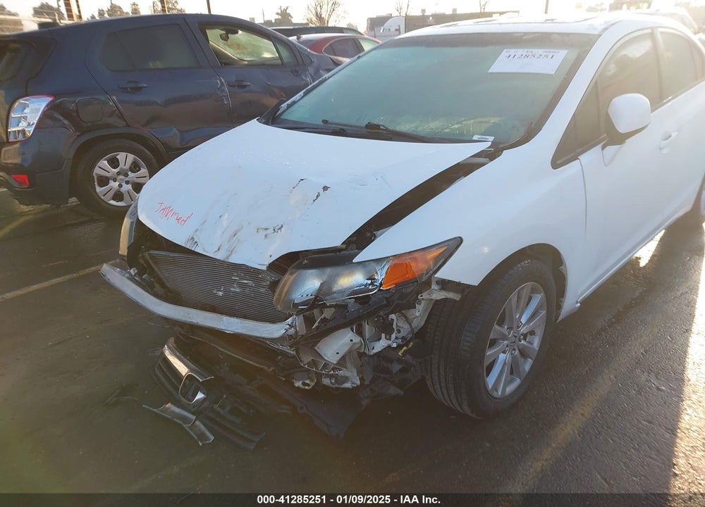2012 HONDA CIVIC EX VIN: 19XFB2F81CE320310