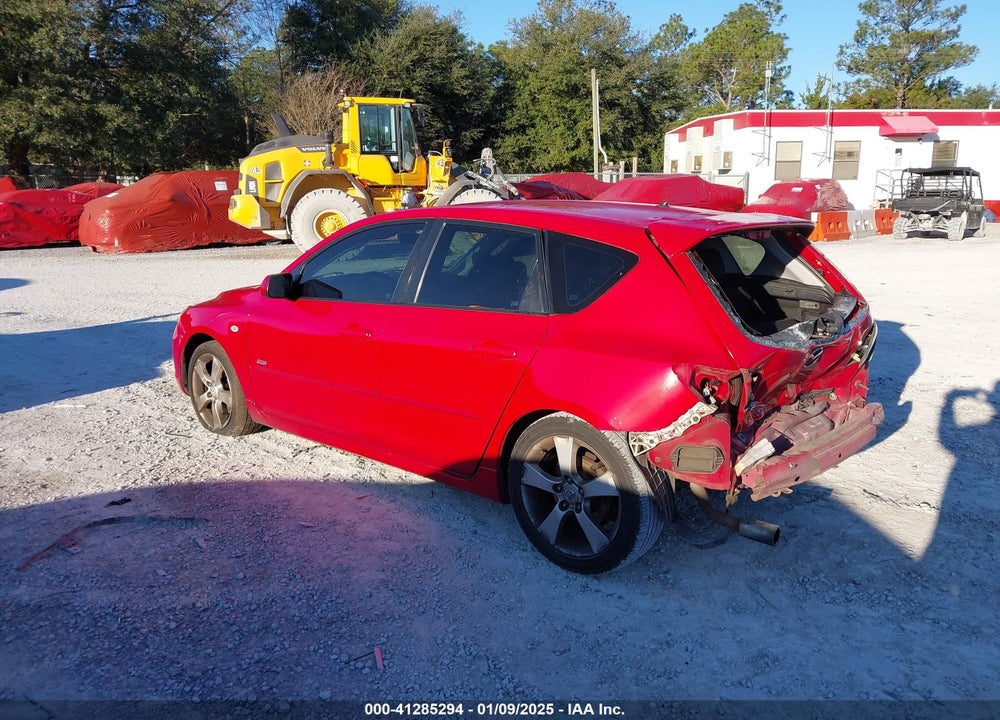 2005 MAZDA 3 S VIN: JM1BK343X51304740