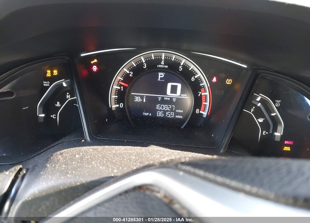 2016 HONDA CIVIC VIN: 19XFC2F52GE233749