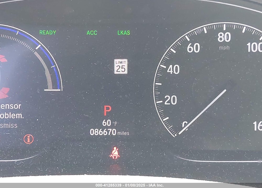 2018 HONDA ACCORD HYBRID VIN: 1HGCV3F96JA014262