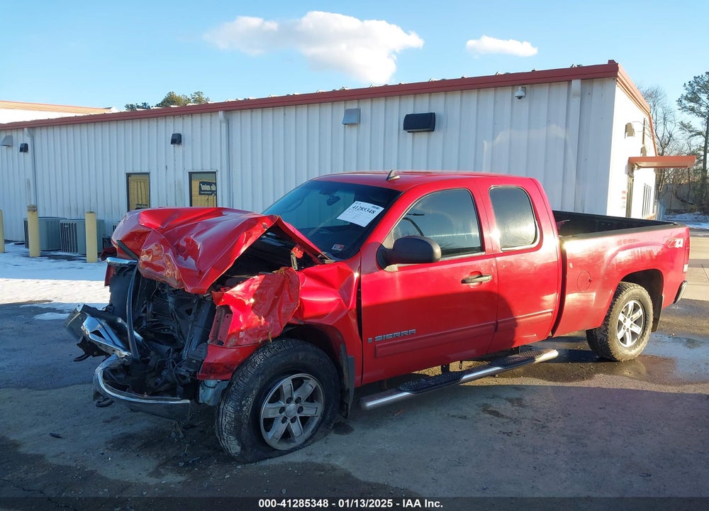 2009 GMC SIERRA 1500 SLE VIN: 1GTEK29J59Z266775