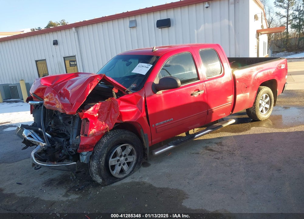 2009 GMC SIERRA 1500 SLE VIN: 1GTEK29J59Z266775