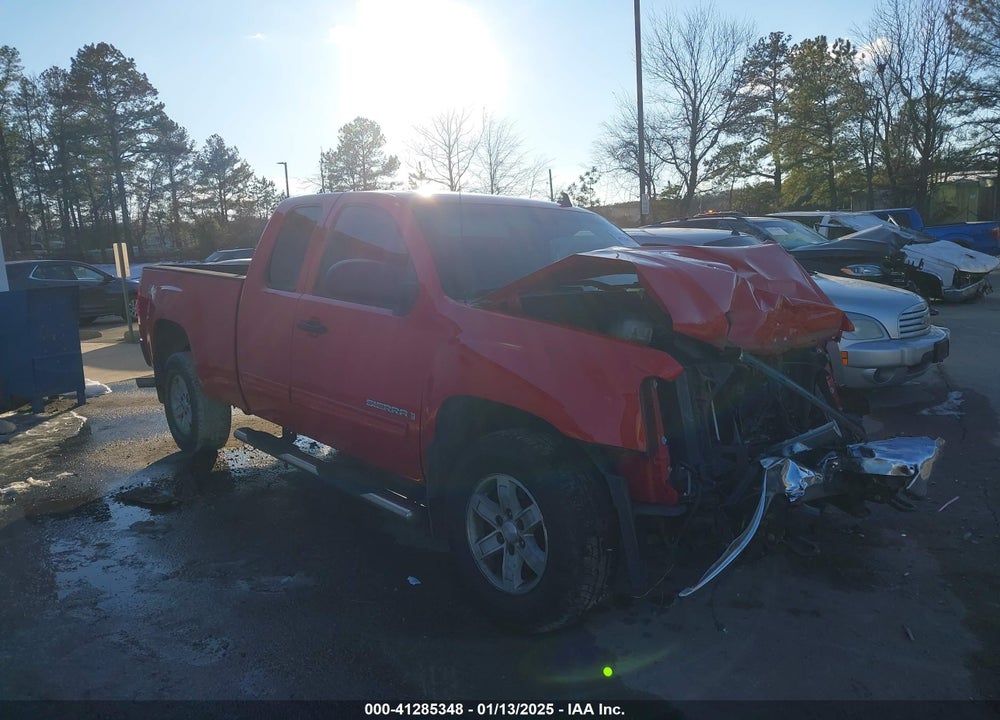 2009 GMC SIERRA 1500 SLE VIN: 1GTEK29J59Z266775