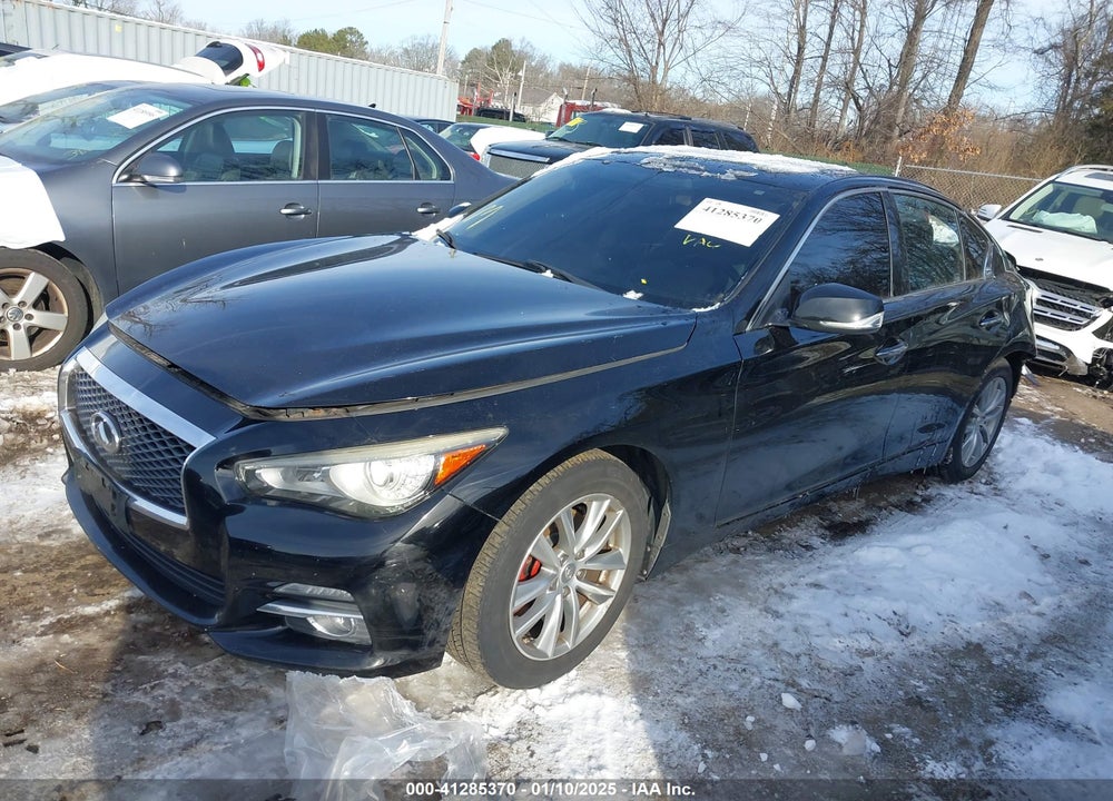 2015 INFINITI Q50 PREMIUM VIN: JN1BV7ARXFM394921