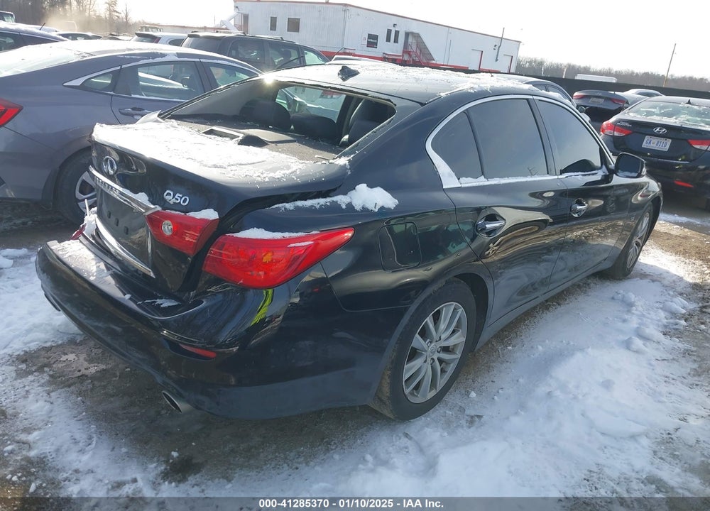 2015 INFINITI Q50 PREMIUM VIN: JN1BV7ARXFM394921