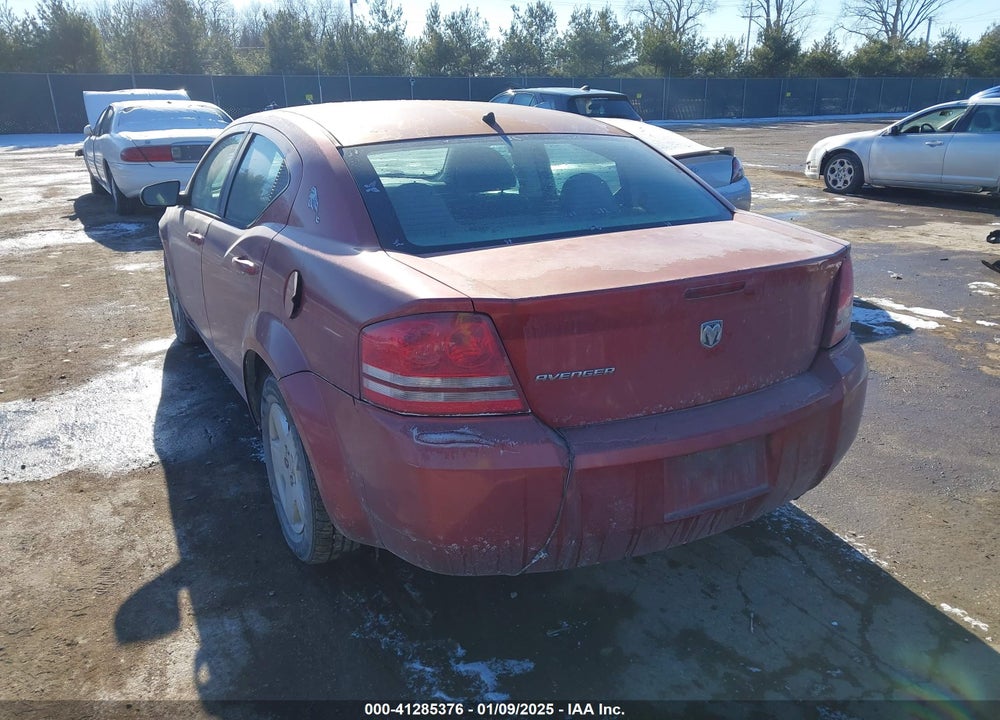 2008 DODGE AVENGER SE VIN: 1B3LC46K78N595370