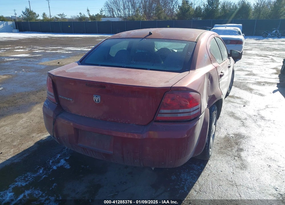 2008 DODGE AVENGER SE VIN: 1B3LC46K78N595370