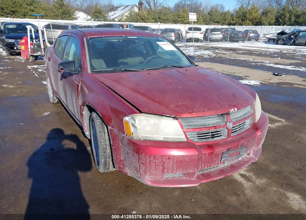 2008 DODGE AVENGER SE VIN: 1B3LC46K78N595370