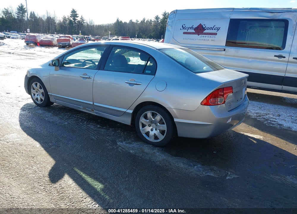 2008 HONDA CIVIC LX VIN: 2HGFA16588H324290
