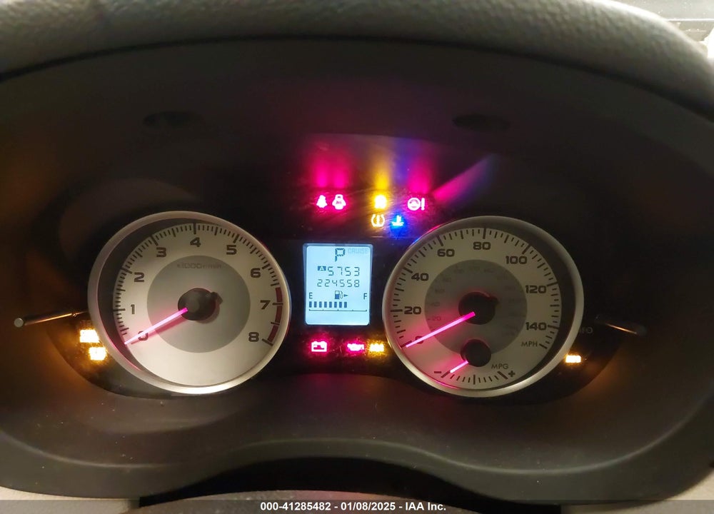 2012 SUBARU IMPREZA VIN: JF1GPAL67CH216066