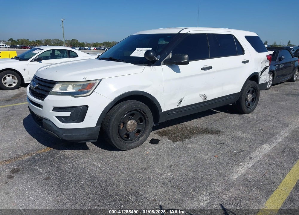 2017 FORD POLICE INTERCEPTOR VIN: 1FM5K8AR0HGA04205