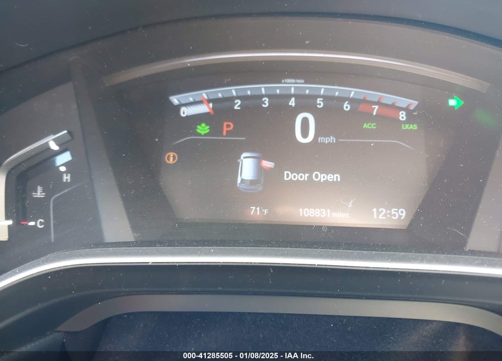 2019 HONDA CR-V EX VIN: 5J6RW1H54KA032937