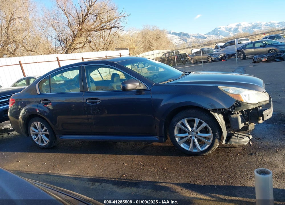2013 SUBARU LEGACY VIN: 4S3BMBK62D3009913