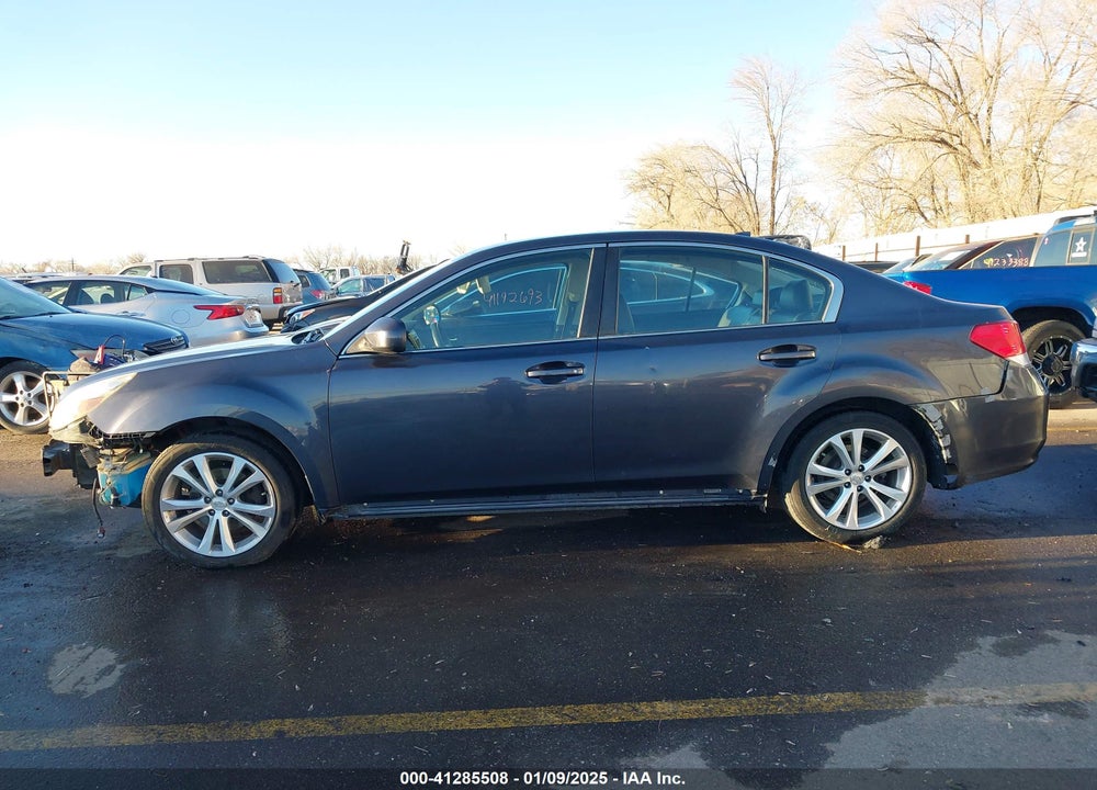 2013 SUBARU LEGACY VIN: 4S3BMBK62D3009913