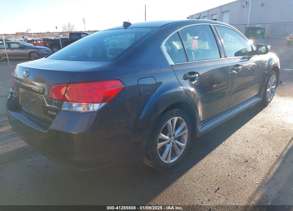2013 SUBARU LEGACY VIN: 4S3BMBK62D3009913
