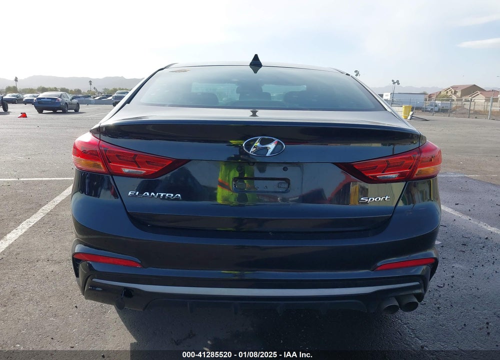 2017 HYUNDAI ELANTRA VIN: KMHD04LB2HU329188