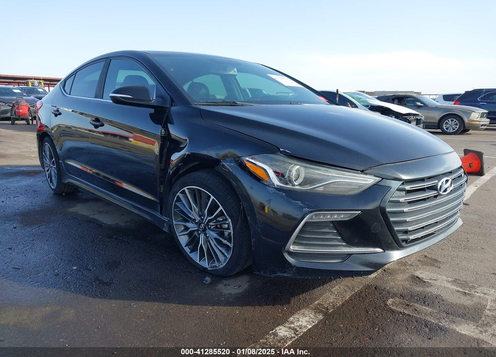 2017 HYUNDAI ELANTRA VIN: KMHD04LB2HU329188