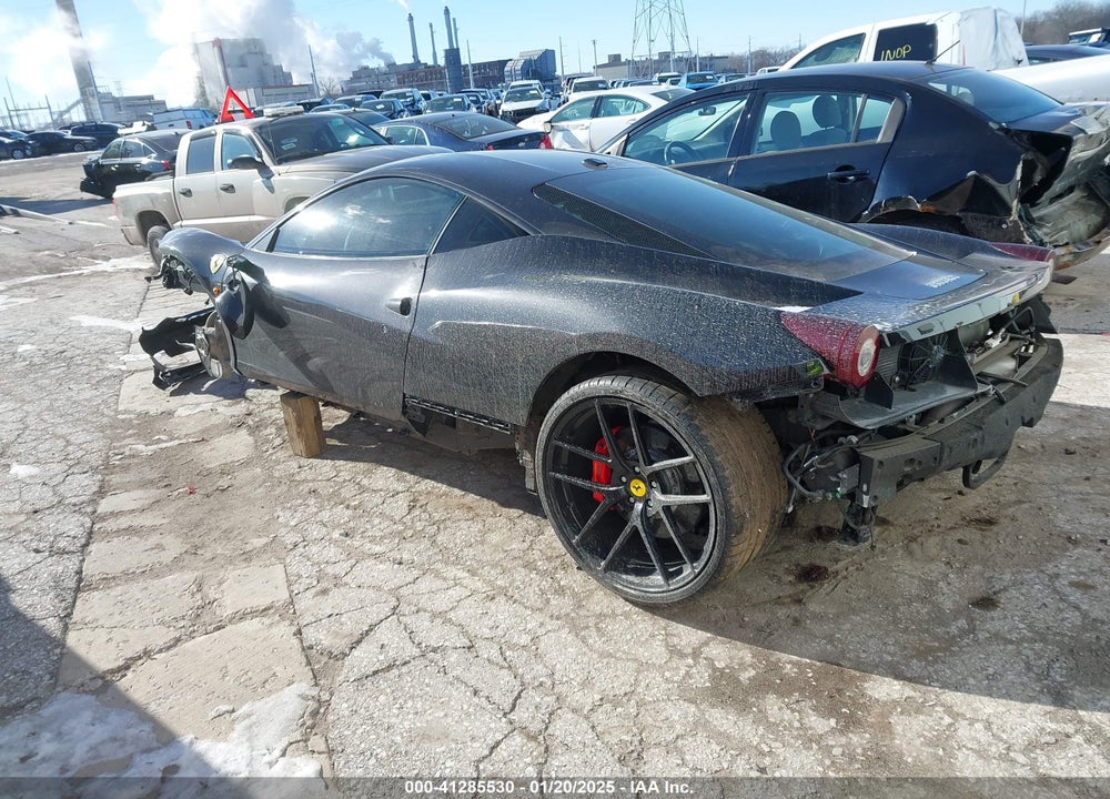 2011 FERRARI 458 ITALIA VIN: ZFF67NFA7B0178589