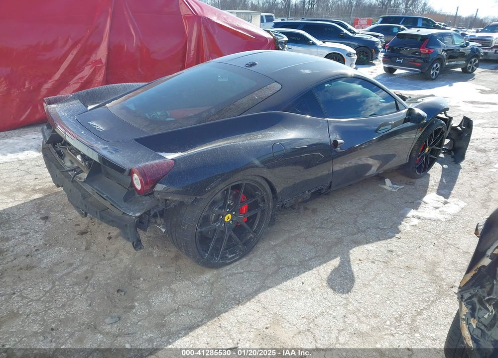 2011 FERRARI 458 ITALIA VIN: ZFF67NFA7B0178589