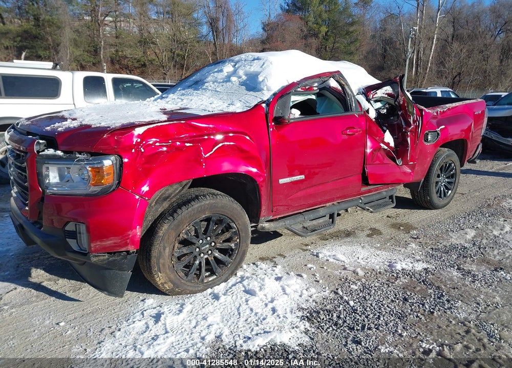 2021 GMC CANYON VIN: 1GTG6CEN6M1276797