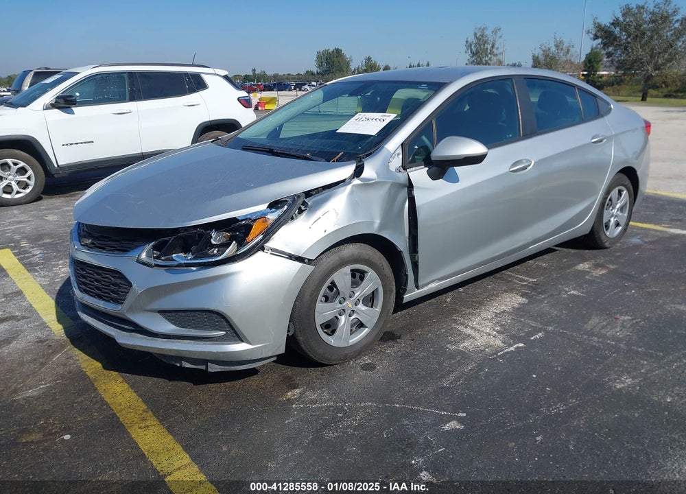 2017 CHEVROLET CRUZE LS AUTO VIN: 1G1BC5SM8H7258226