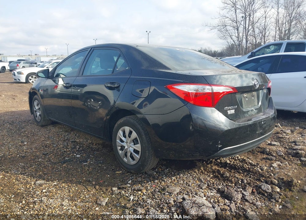 2015 TOYOTA COROLLA L VIN: 5YFBURHE3FP263499
