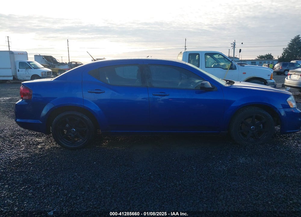 2014 DODGE AVENGER VIN: 1C3CDZAB4EN110988