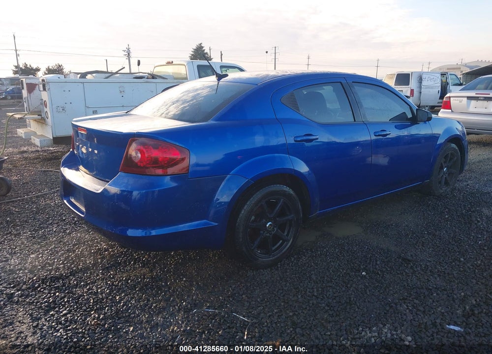 2014 DODGE AVENGER VIN: 1C3CDZAB4EN110988