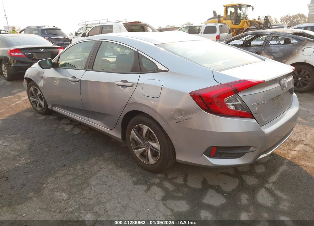 2019 HONDA CIVIC LX VIN: 19XFC2F60KE209905
