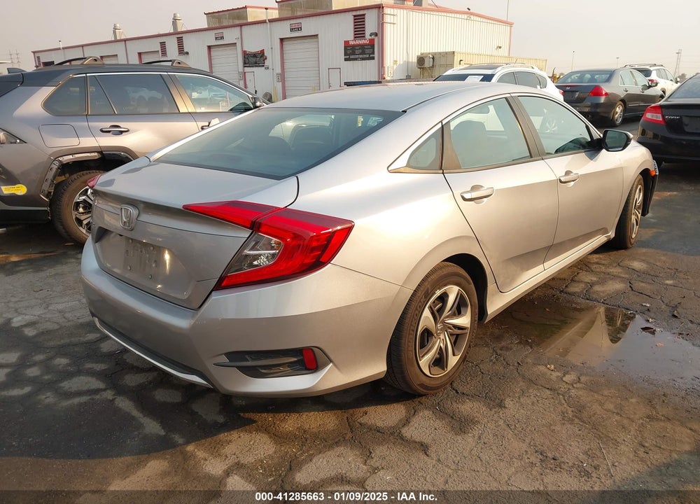 2019 HONDA CIVIC LX VIN: 19XFC2F60KE209905