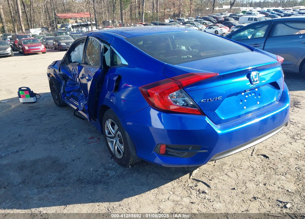 2017 HONDA CIVIC VIN: 19XFC2F55HE053909