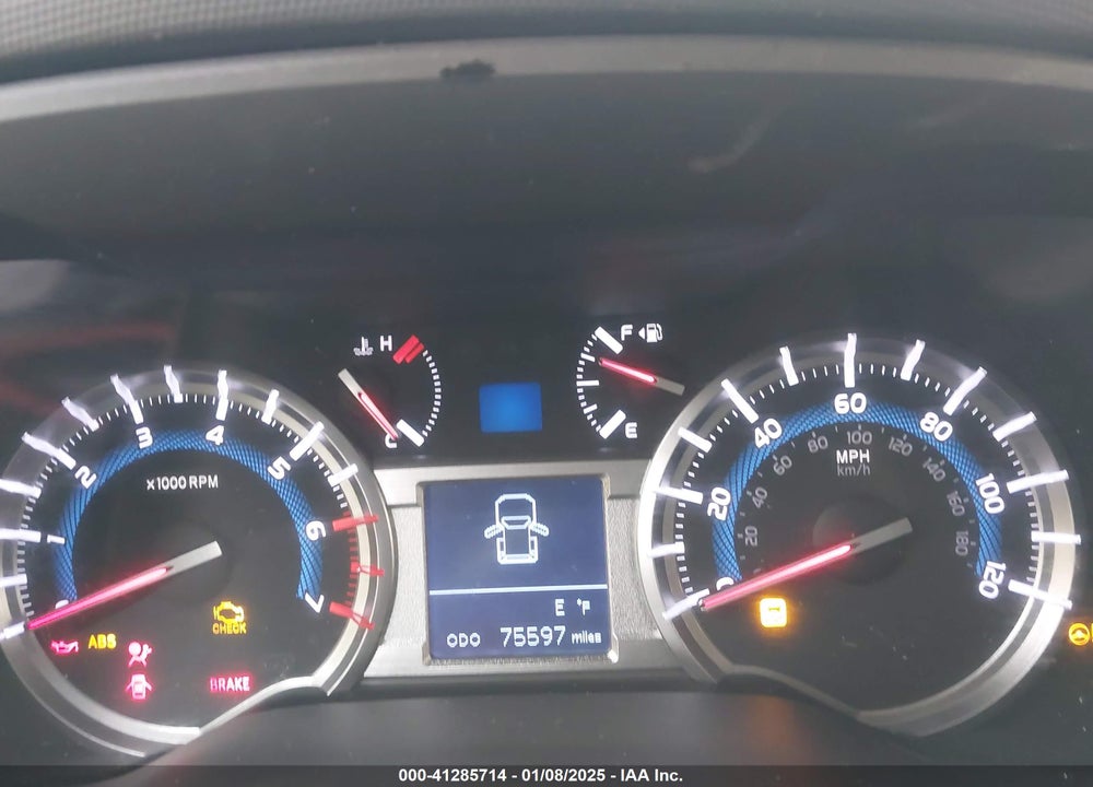 2019 TOYOTA 4RUNNER VIN: JTEZU5JRXK5206675