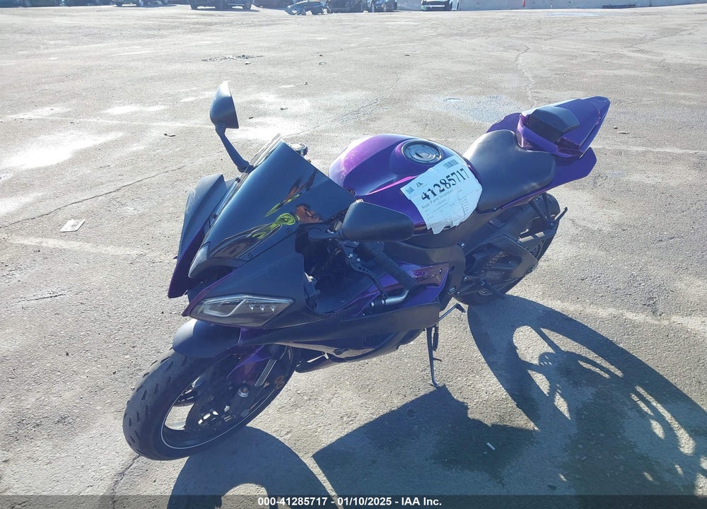 2012 YAMAHA YZFR6 VIN: JYARJ16E8CA027308