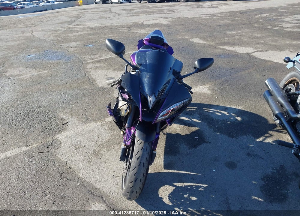 2012 YAMAHA YZFR6 VIN: JYARJ16E8CA027308