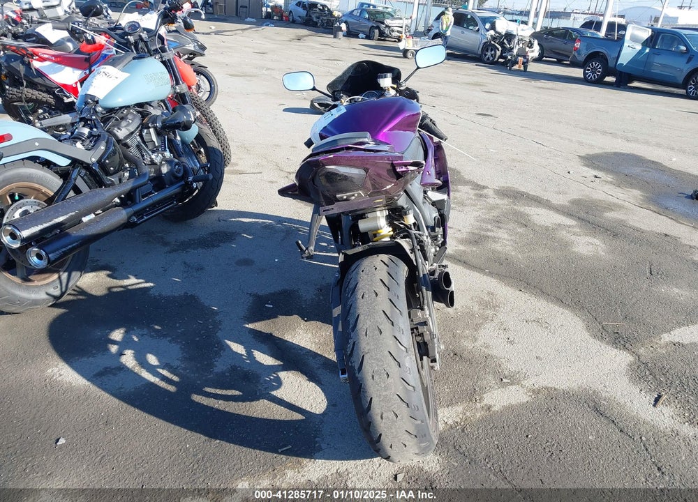 2012 YAMAHA YZFR6 VIN: JYARJ16E8CA027308
