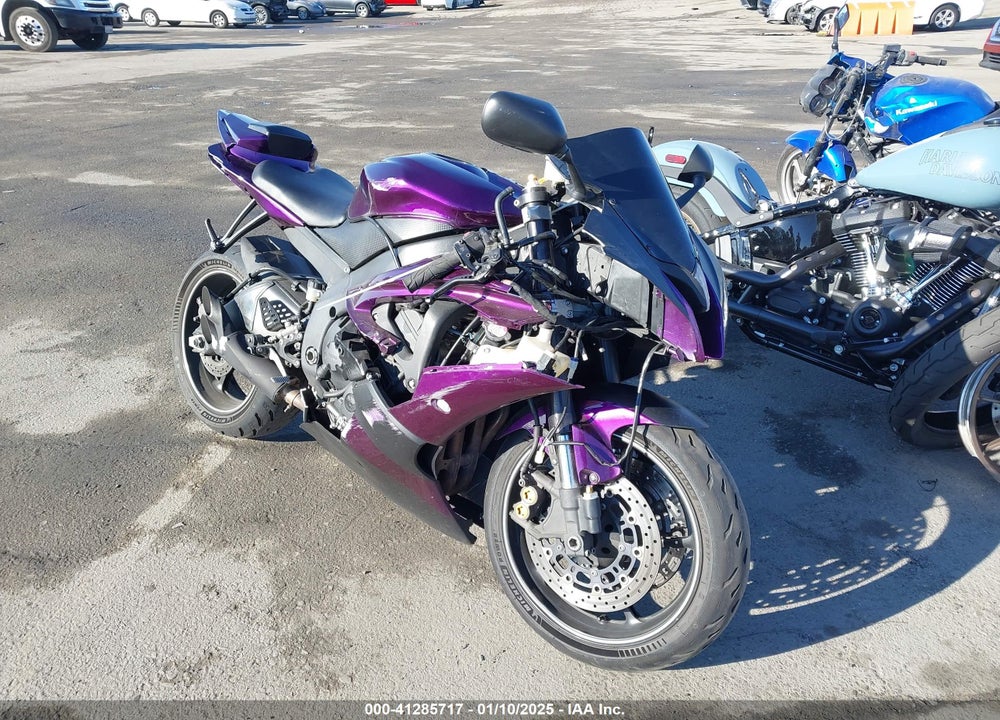 2012 YAMAHA YZFR6 VIN: JYARJ16E8CA027308
