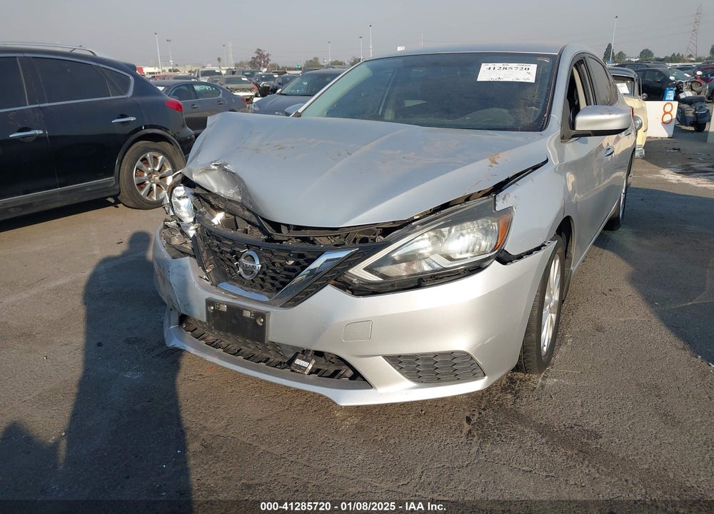 2018 NISSAN SENTRA SV VIN: 3N1AB7AP1JY206490