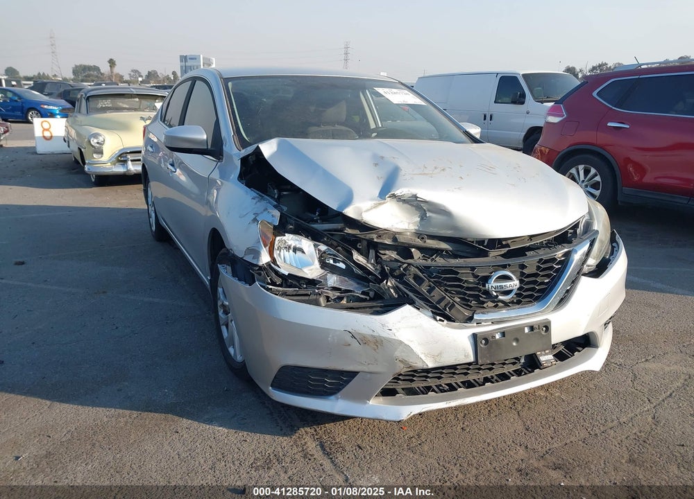 2018 NISSAN SENTRA SV VIN: 3N1AB7AP1JY206490