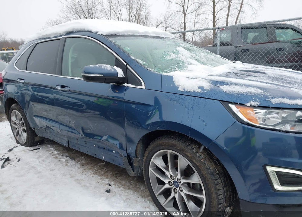 2018 FORD EDGE TITANIUM VIN: 2FMPK4K97JBB24337