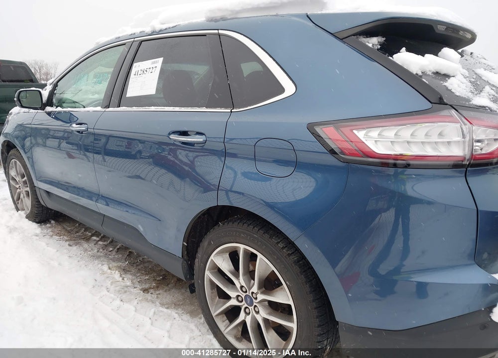 2018 FORD EDGE TITANIUM VIN: 2FMPK4K97JBB24337