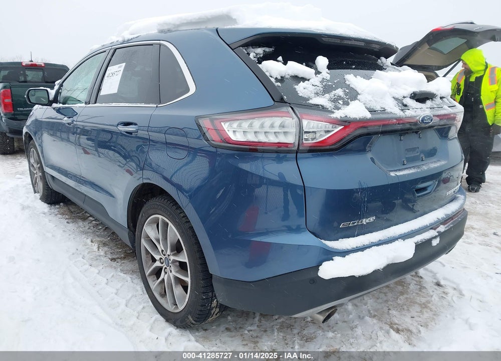2018 FORD EDGE TITANIUM VIN: 2FMPK4K97JBB24337